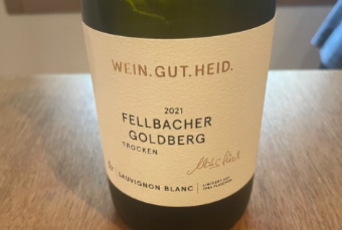 海德酒庄黄金山雷司令一级园干型白葡萄酒Weingut Heid Fellbacher Goldberg Riesling trocken 2021-酒乐会