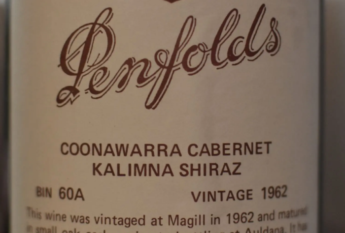 奔富Bin60A库纳瓦拉赤霞珠-卡利姆纳西拉红葡萄酒Penfolds Bin 60A Coonawarra Cabernet Sauvignon-Kalimna Shiraz 1962-酒乐会