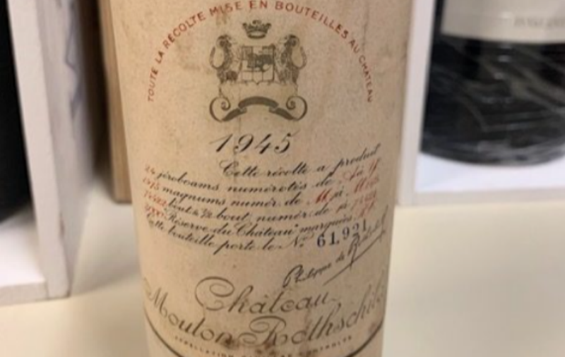 木桐酒庄红葡萄酒Chateau Mouton-Rothschild 1945-酒乐会