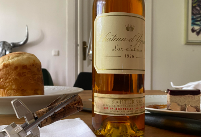 第十二使徒：永恒滴金酒庄贵腐甜白葡萄酒Château d’Yquem, Sauternes 1976-酒乐会