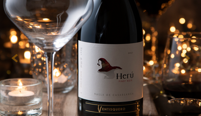 赫鲁黑皮诺红葡萄酒Ventisquero Heru Pinot Noir 2018-酒乐会