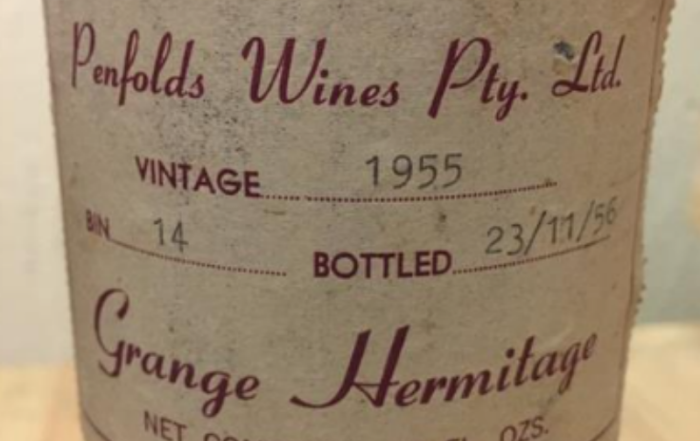 奔富酒庄Bin95葛兰许红葡萄酒Penfolds Grange Hermitage 1955-酒乐会