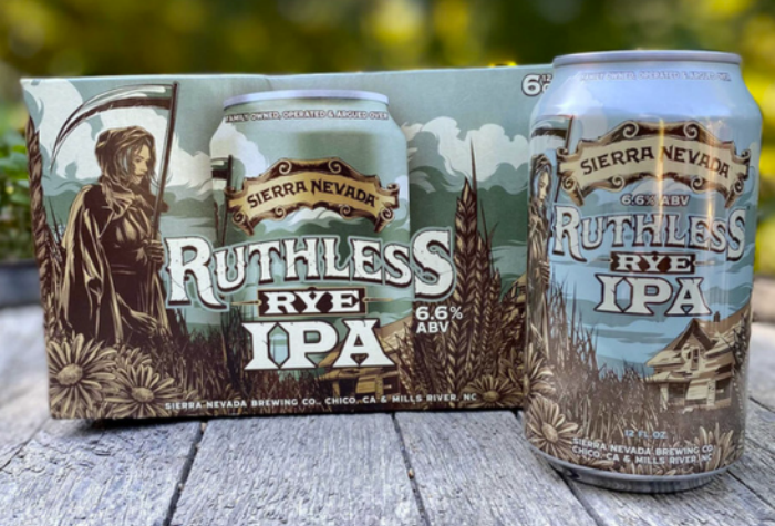 内华达山脉酿酒公司无情黑麦IPA啤酒Sierra Nevada Brewing Co.Ruthless Rye IPA-酒乐会