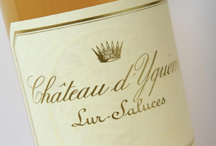 滴金酒庄贵腐甜白葡萄酒Chateau d’Yquem-酒乐会