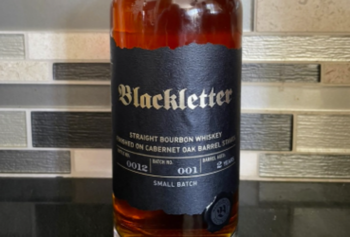 黑字纯波本威士忌Blackletter Straight Bourbon Whiskey-酒乐会